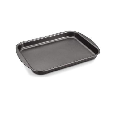 Imagem de Assadeira Rasa Alumínio 34cm Silicone  Grafite Tramontina