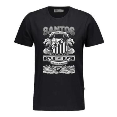 Imagem de Camiseta Santos Classic Masculina Surf S22402002-Masculino