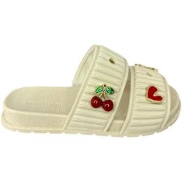 Imagem de Sandália Papete Molekinha Infantil Slide Confortável e Estilosa-Feminino