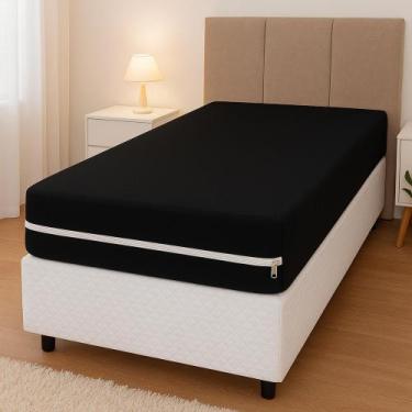 Imagem de Capa de Colchão Solteiro Malha Gel Com Zíper Várias Cores - BOB SHOP B