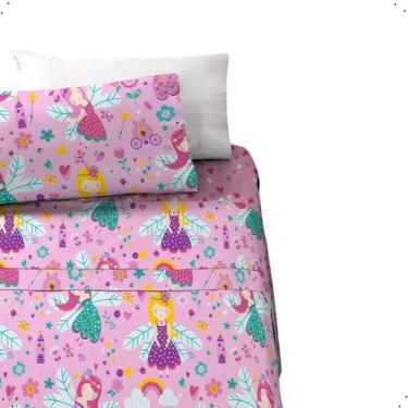 Imagem de Jogo De Cama Solteiro Mix Studio Infantil c/ Lençol de Cima - RG Shops