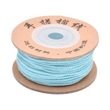 Imagem de Corda De Algodão Trançada De 3 Fios Para Macramê, Fio Para Miçangas, C