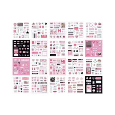 Imagem de Livro De Adesivos Mini Com Citações Diárias, Filme Decorativo Pré-Cort