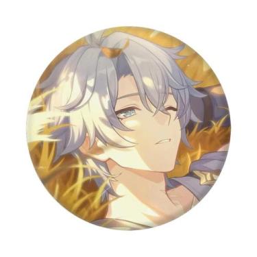 Imagem de Crachá De Cosplay De 58mm Do Jogo Honkai Star Rail: AMPHOREUS, Aglaea,