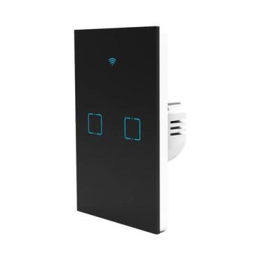 Imagem de Interruptor De Luz Inteligente WiFi 1/2/3 Gangue Padrão UE, Sem Fio Ne