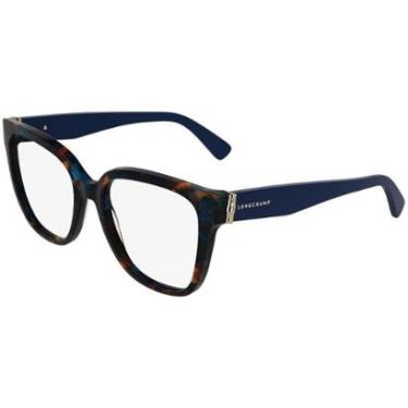 Imagem de Armação de Óculos Longchamp LO2745 N433 - Marrom Havana 54-Feminino