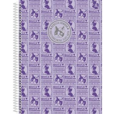 Imagem de Caderno Rebecca Bonbon Universitário 10M Capa Dura 160Fls