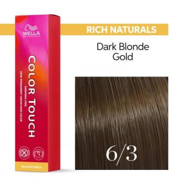 Imagem de Wella Tonalizante Semi-permanente Color Touch 6/3 60g - Wella Professi