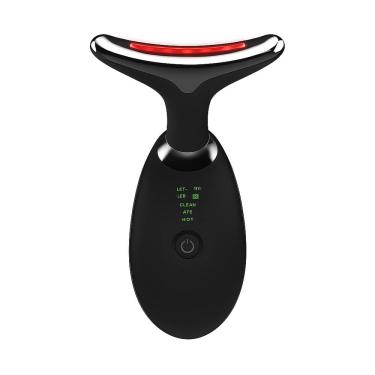 Imagem de Massageador Facial Eletrico Pescoço Led Lift Fototerapia.