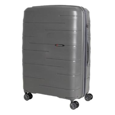 Imagem de Mala De Viagem Grande 32kg 4 Rodas Travelux Basel II G, Cinza