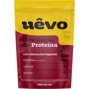 Imagem de Proteína Uêvo -1000g Refil Café Mocaccino - Uêvo-Masculino