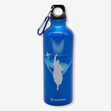 Imagem de Garrafa com Mosquetão Super-homem - Dc Comics para Bebidas em Alumínio com Capacidade 5...