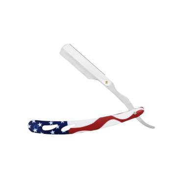 Imagem de Navalhete Aço Americano Profissional Barba e Cabelo para Uso Doméstico com Alta Resistê...