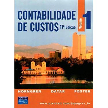 Imagem de Livro - Contabilidade de Custos