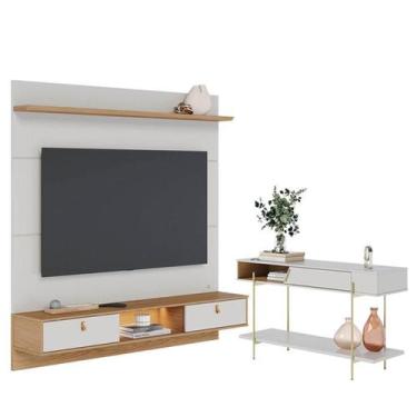 Imagem de Painel para Tv Home Suspenso Bali 1.6 com Aparador para Sala Sena Off 