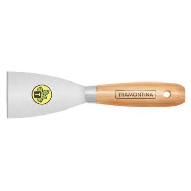 Imagem de Espátula De Aço Carbono 6 Cm Com Cabo De Madeira Tramontina 77394/065 
