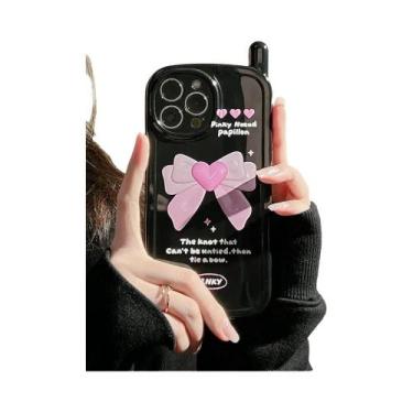 Imagem de Capa De Telefone Com Design De Antena Em Forma De Laço Coreano Para iP