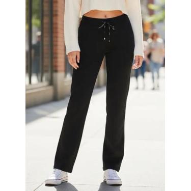 Imagem de Calça Bailarina Cotton P Ao Xgg Mad Look Ótima Qualidade, Preto, GG