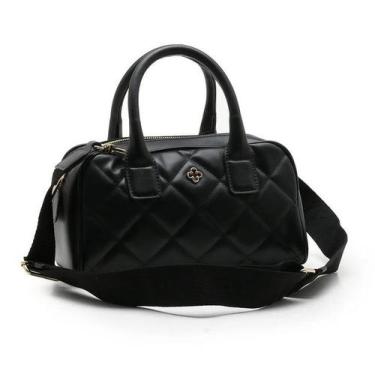 Imagem de Bolsa Feminina Capodarte Tiracolo 4604564, Preto soft finere, UN