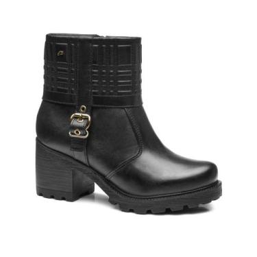 Imagem de Bota Pegada Feminina em Couro preto 281311-05, 35