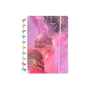 Imagem de Caderno Inteligente / Caderno Disco 26x20cm- Estampa Marmore - Fwb, to