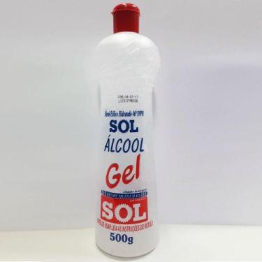 Imagem de Álcool em Gel Multiuso Cristal 46,2 INPM 500g - SOL