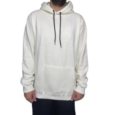 Imagem de Moletom Masculino Mcd Nazca Crudo, Branco, P