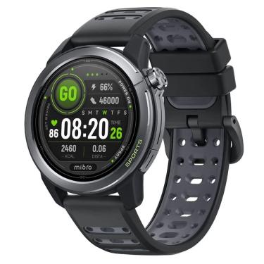 Imagem de Smartwatch Mibro GS Active 2, GPS Integrado, Conexão Strava, Natação 5ATM XPAW024 - Cinza Escuro