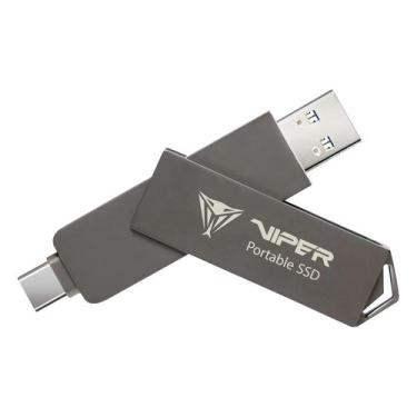 Imagem de SSD Externo Portátil Patriot PVP30 2TB USB-A/USB-C - PVP302TB28UDG