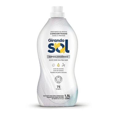Imagem de Amaciante de Roupas Girando Sol Concentrado 1,5 Litro Fragrâncias:Hipo