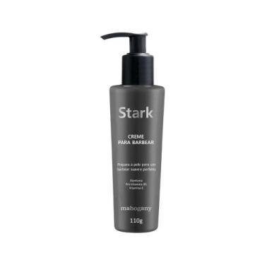Imagem de Creme para Barbear Stark Mahogany 110g, Cinza