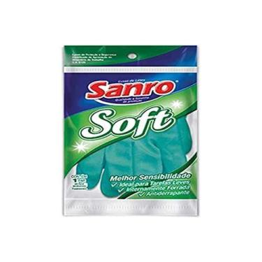 Imagem de Luva Sanro Soft Verde Grande - SAO ROQUE