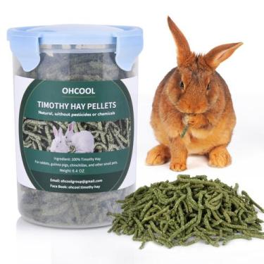 Imagem de Ração Ohcool Pellets de Feno Timothy 180g para Coelhos