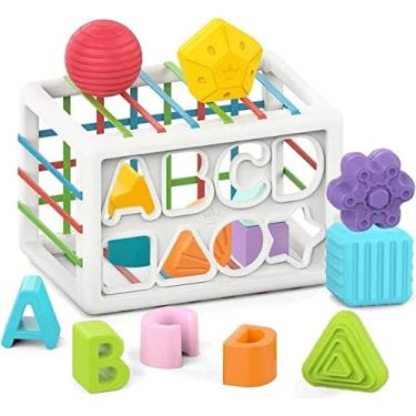 Imagem de Brinquedo Educativo Retângulo Didático Montessoriano, ABC, Formas, IBMKIDS