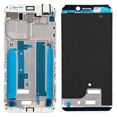 Imagem de Peças de substituição de reparo para moldura do meio da placa para Asus Zenfone 3 Max ZC553KL (Cor: Branco)