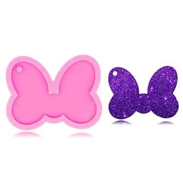 Imagem de Molde Silicone Artesanato Chaveiro Laço Lacinho Resina