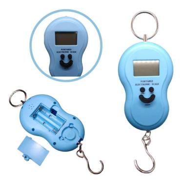 Imagem de Balança Portátil Digital Com Gancho Suporta Até 50Kg Top