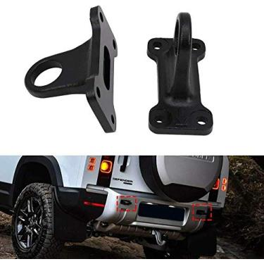 Imagem de UDP-Auto 2 peças de gancho de reboque de reboque BlackTrailer para Land Rover Defender 2020 2021 4D 110