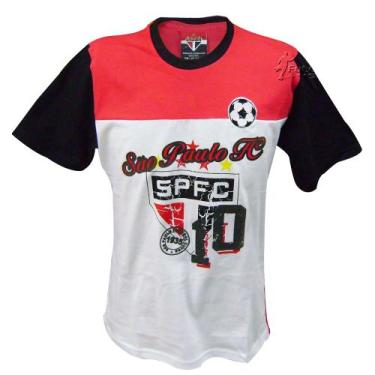 Imagem de Camiseta Infantil Do São Paulo Braziline Set