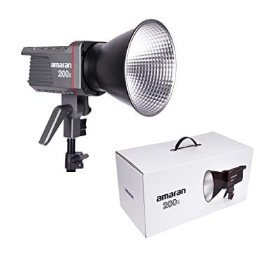 Imagem de Aputure Amaran 200X LED Video Light, 250W Bicolor 2700k-6500k CRI 95+, Bowens Mount com Bluetooth App Control para Gravação de Vídeo, Casamento, Tiro ao Ar Livre, Entrevista