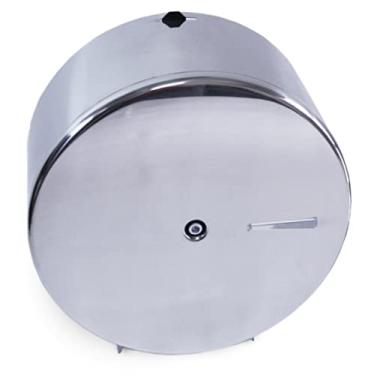 Imagem de Porta Rolão Inox Suporte Papel Higiênico 400 Metros Aurimar
