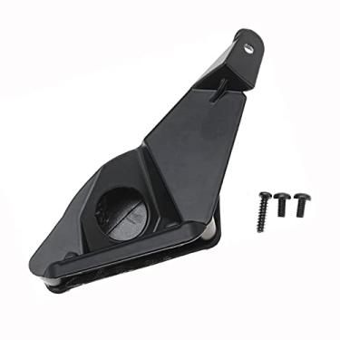Imagem de Suporte de suporte de espelho lateral do motorista metal preto, adequado para Pontiac Firebird 1993-2002, substitui HT9302FBMBLH-B, HT9302FBMBLH