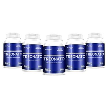 Imagem de Kit 5 Suplementos Alimentar de Magnésio (Treonato) Medinfarm Original 300 cápsulas
