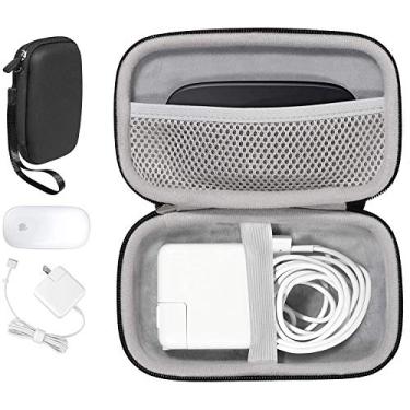 Imagem de CaseSack Capa para MacBook Magic Mouse e carregador tudo em um para MacBook, MacBook Pro, carregador de ar 45W/60W/100W MagSafe 1/2, Magic Mouse 1/2, cabo Lightning, hub USB, hub tipo C