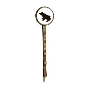 Imagem de Bobby Pin Headwear de cabelo de sapo fofo retrô retrô de metal