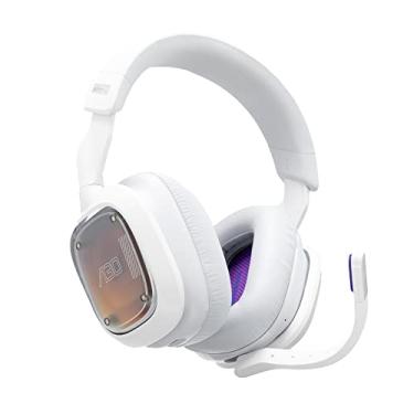 Imagem de Headset Sem Fio Logitech G Astro A30 LIGHTSPEED com Conexão Bluetooth ou 3,5 mm, Microfone Destacável, Até 27h de Bateria, para Áudio 3D/Dolby Atmos, PS5, PS4, Nintendo Switch, PC, Android - Branco