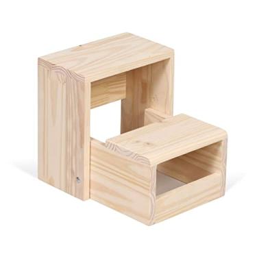 Imagem de Escada Infnatil Madeira Maciça Montessouri Dobrável Pinus