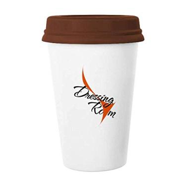 Imagem de Caneca de cerâmica para servir maquiagem diferencial para copos de café e cerâmica