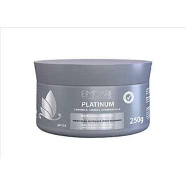 Imagem de Mascara Matizadora Platinum 250G Bmcare Barrominas Platinado