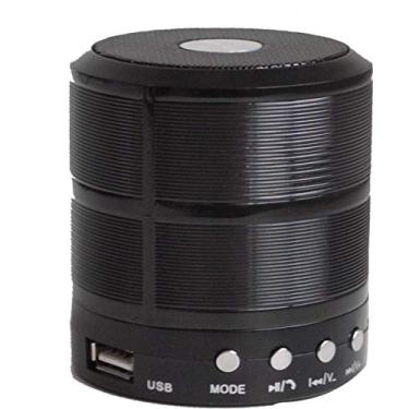 Imagem de Caixa Acustica Mini 5W RMS com Bluetooth, Flex, XC-MS-01-PT, Preta